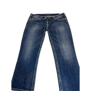 Silver jeans 99% cotton size w33 Tuesday 16/12 CAPRI